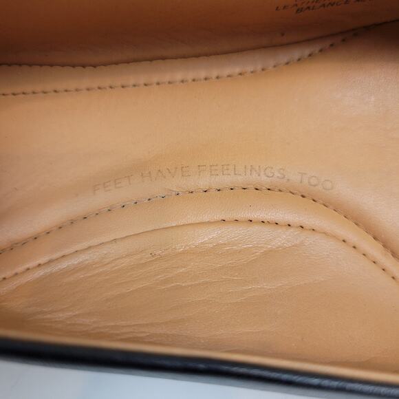 Samuel‎ Hubbard Women's Shoes 6 Black Freedom Dance Leather Round Toe Slip on - Picture 6 of 9